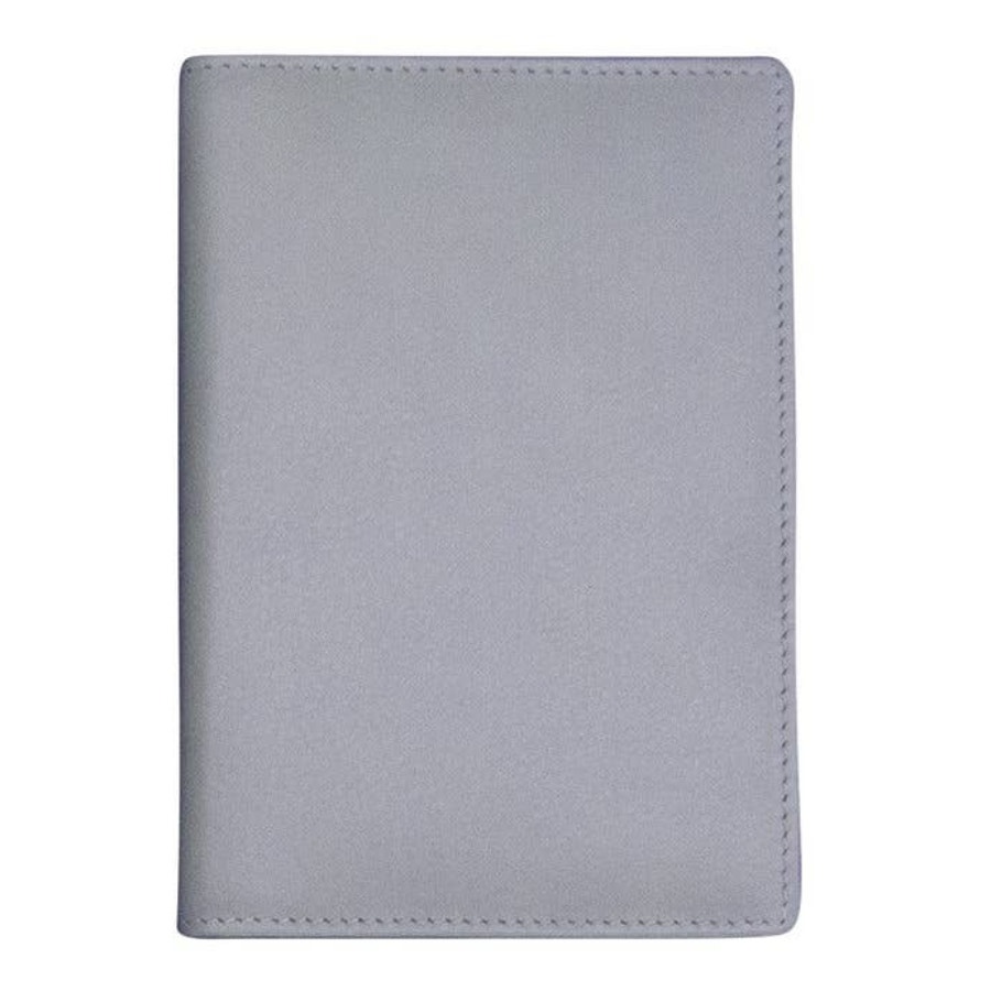 Leather Passport Wallet  Lavender
